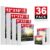 ESRICH 36 Pack Canvas Boards for Painting, Paint Canvas for Adults & Kids