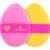 Essence Superman double-sided powder puff, make-up sponge, vegan, nanoparticles free, pack of 1