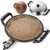 Ethiopian 18.5″ Injera Maker Mitad (Mogogo), Electric Griddle with Adjustable Temperature & Time, Non-Stick Surface for Norwegian Lefse, Swedish Pancake, Indian Dosa, Knob Handle