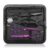 Ethyxe Professional Hair Cutting Scissors – 9 PCS Haircut Scissors Set with 29-Tooth Thinning Shears and Straight Shears for Men Women Home Salon Barber (6.5″, Purple)