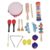 Eujgoov Kids Percussion Set 10 Types Tambourine Shakers Xylophone with Storage Bag for 3-8 Year Old Boys Girls