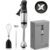 EuLea 3-in-1 Immersion Blender 1200W 5-Speed Set