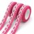 EupHHonycs 3 Rolls 0.6″ Wide 1 Yards Lace Washi Tape Self-Adhesive Lace Ribbon