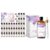 EUQEE 36Pcs Fragrance Oil Set+EUQEE 100ML/3.38 Fl Oz Coconut & Vanilla Fragrance Oil with Glass Dropper, Essential Oil for Diffuser for Home, Yoga, Long Lasting Scented Oil for Candle Making