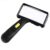 EUQKKWLOY 10XHandheld Magnifier, Illuminated Reading Magnifying Glass, Lens Jewelry Loupe Ideal for Reading, Crafts, Hobby