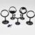 EUQKKWLOY 5pcs Physical Optics Experiment Set Convex Lens Concave Lens Plane Mirror Convex Mirror Optical Lens Used for Student Optical Experiment Equipment