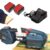 EUQKKWLOY Hand Held Electric Strapping Machine for PP PET Straps, Automatic Strapping Tool Digital Display Tensioner Kit for Packaging Box Pallet Portable Baler,2battery