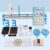 EUQKKWLOY Optical Experiment Box School Physics Experiment Equipment Complete Set of Experiment Box Optical Tools Prism Concave Lens Convex Lens