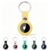 Euqvunn AirTag Holder Case Silicone Protective Cover with Sturdy Key Ring Clip for Keys Bags Luggage Pet Dog Collar Pack of 6