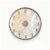 European-Style Natural Seashell wall Clock，a Creative Silent Metal Digital wall Clock with no Ticking Sound，Suitable for Living Rooms, entryways, bedrooms, and Offices，40 cm in Diameter