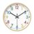 European Wooden Wall Clock Silent Quartz Retro Home Decor 05 25cm