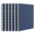 EUSOAR B5 Notebook Spiral, 6 Packs 7.3″ x 10.2″ Royal Blue College Ruled Notebook, 120Pages/ 60Sheets Small Spiral Lined Subject Business Notebooks Journal Notepad Bulk for Work School Note Taking