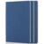EUSOAR Notebook 8.5 x 11, 3 Packs A4 College Ruled Lined Subject Paper Notebook, 80Pages/40Sheets Large Journal Notepads Diary Notebooks Bulk for Business Work School Note Taking-Royal Blue
