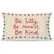 EUYTHNGYF Funny Be Silly Be Honest Be Kind Decorative Pillow Cover 20×12, Retro Boys Girls Playroom Quote Decorative Throw Pillow Cover for Calming Corner Classroom Cozy Corner Nursery Room