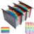 EVERJOYCRAFT 3pcs Plastic Expanding Hanging File Cabinet Folders 7-Pocket