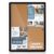 EVERSUPPLY 26×20 in Enclosed Bulletin Board Wall Display Case Corkboard