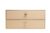 EXACOMPTA – Ref 30602E – Office By Me 2 drawer storage unit – Made of recycled cardboard – For A4+ documents, Dimensions: Depth 17 x Width 35.5 x Height 27 cm – Colour Beige