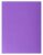Exacompta – Ref 415007E – Box of 250 Rock”S Double Pocket folders 210 g/m² – Bright Colours – PEFC™ Certified folders – Size 24 x 32 cm for A4 documents – Purple