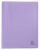 Exacompta – Ref. 88475E – Set of 5 semi-Hard Polypropylene Document Holders – 80 Views – Format 24 x 32 cm – for A4 Format – Pastel Chromaline – Mauve Colour