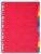 Exacompta 25 dividers recycled card 10 blank tabs A4 Maxi