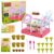 EXBEPE Kids Plant Growing Kit Greenhouse Growing Set Terrarium Kit Kids Science Educational DIY Plant Gardening Toy, Living Greenhouse with Solar Panel, Indoor Gardening Kit