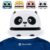 ExcelMark Clothing Name Stamp for Kids. Waterproof Ink. Perfect for Daycare, Camp, and School! (Panda, White Ink)