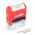 ExcelMark Completion Grade – Self-Inking Two-Color Rubber Teacher Stamp – Perfect for Grading Homework – Red and Blue Ink