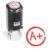 ExcelMark Grade A Plus – Self-Inking Round Teacher Stamp – Red Ink
