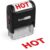 ExcelMark Hot – Self-Inking Rubber Stamp – A1539 Red Ink