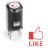 ExcelMark Like – Self-Inking Round Teacher Stamp – Red Ink