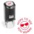 ExcelMark Self-Inking Service Stamp – Ideal for Service Work (Hope to See You Again)