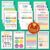 EXCOOL CLUB 16 Boho Math Posters For Elementary School – Laminated Multiplication Chart For 4th Grade Decor, Addition Subtraction Chart Educational Poster, 5th Grade Classroom Must Haves (11×17)