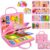 Exorany Busy Board Montessori Toys for Toddler Girl Birthday Gift Busy Book