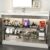 Expandable Under Sink Organizer with Pull-Out Baskets, 2-Tier Shelf,Black