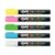 EXPO Bright Sticks, Wet Erase Fluorescent Markers, Bullet Tip, 5 Count – Whiteboard, Calendar, Organization, Teacher Supplies