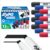 EXPO Dry Erase Markers, Low Odor Ink, Assorted, XL Tip, 12 Count