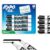 EXPO Dry Erase Markers, Low Odor Ink, Black, Chisel Tip, 4 Count – Whiteboard, Calendar, Organization, Essential Supplies for Office, School, Classroom, Teachers