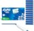 EXPO Dry Erase Markers, Low Odor Ink, Blue, Fine Tip, 12 Count – Whiteboard, Calendar, Organization, Essential Supplies for Office, School, Classroom, Teachers (Pack of 12)