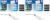 EXPO Low-Odor Dry Erase Markers, Ultra-Fine Tip, Black, 4 Count (Pack of 2)