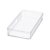 Extra Large Clear Plastic Drawer Organizer Tray, Stackable Storage Bin for Kitchen Utensils, Cutlery, Silverware, Cabinet, Pantry, Bathroom, Desk & Makeup Organization, BPA Free, 12 x 6 x 2 Inch