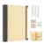 Extra Large Important Document Organizer Binder with Labels and Pockets, 2″ Spine Expanding File Folder for Birth Certificates, Passports & Wills, High-Capacity Family Emergency Binder, Yellow