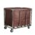 Extra Large Laundry Trolley, Heavy Duty Rolling Laundry Cart with Wheels and Steel Frame for Clothes Storage and Organization, Commercial Laundry Hamper
