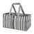 Extra Large Utility Tote Bag – Reusable Grocery Bags Foldable, Stripe color
