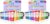 EXTRIC Finger Paint for Toddlers 1-3 Washable 12 PK, 2 OZ Tempera Paints (Pack of 2)