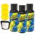 Eyeglass Scratch Remover, Glasses Scratch Repair Liquid with Sponge (3pcs)