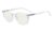 Eyekepper Blue Light Blocking Reading Glasses for Men Women Vintage Readers,Transparent Frame