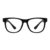Eyekepper Reading Glasses Men, Readers for Women, 2.00 Square Black