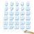 Faanerianni 30/50 Pcs Numbered Pencil Toppers for Classroom Organization, Reusable 2 Pencil Caps for Teachers Students Back to School (Light blue,Number: 1-30)