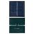 Fabater 2Pcs Mini Solar Panel 0.7W 5V 0-140mA Portable Encapsulated Cell Flexible DIY Solar Panels for Low Power Appliances, Emergency Lights, Street Lights