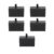 Fabater 3D Printer Activated Carbon Air Filter, Effective VOC Filtration and Odor Elimination Activated Carbon Air Filters, 3D Printer Purifier Filter with 5 Pack Replacement for